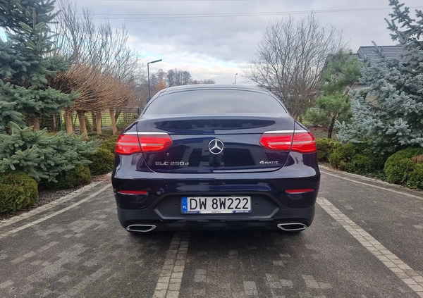 Mercedes-Benz GLC cena 169900 przebieg: 121381, rok produkcji 2018 z Oleśnica małe 301